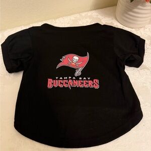 NFL Dog Tampa Bay Buccaneers Black T-Shirt Pet Football size Medium